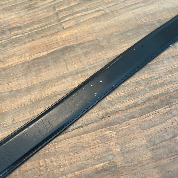 Versace V2 Belt Black Leather - Picture 7 of 9